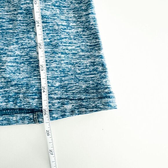 Fila Womens Hooded Performance Kangaroo Pockets Long Sleeve Teal Marl Medium - Picture 5 of 6